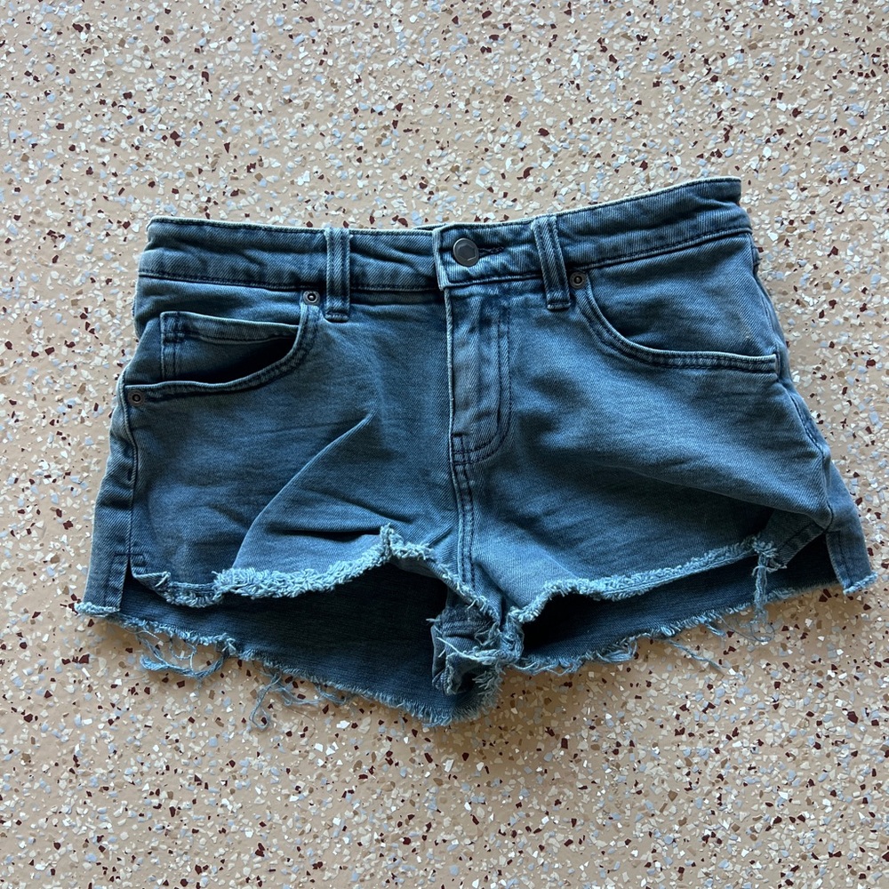 RVCA Denim Distressed Shorts